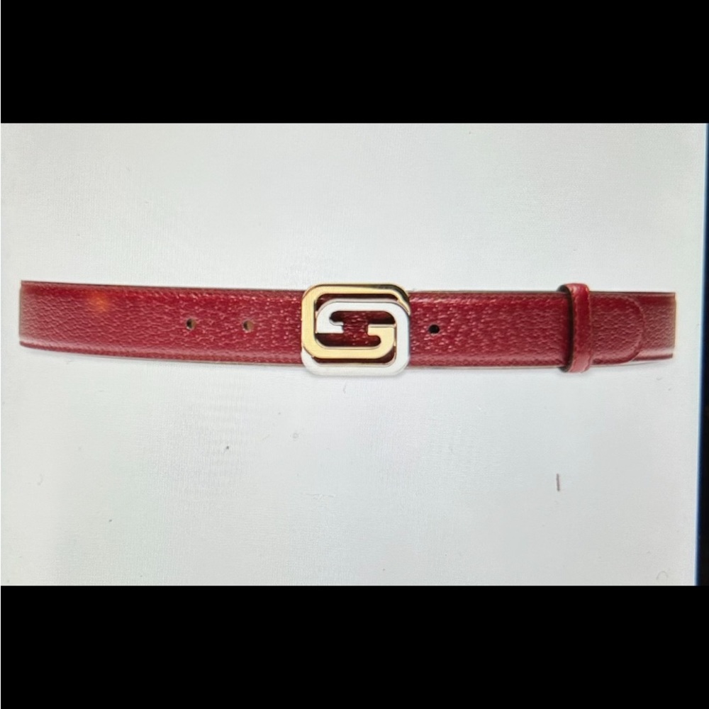 New authentic Gucci reversible belt